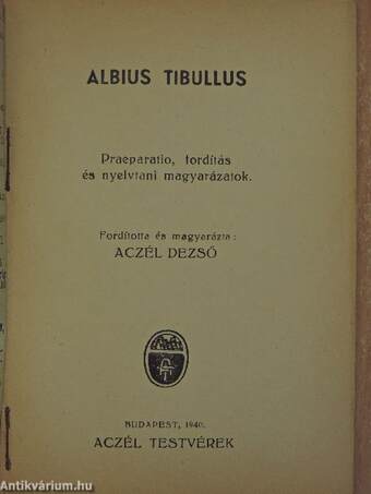 Albius Tibullus