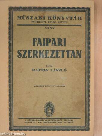 Faipari szerkezettan