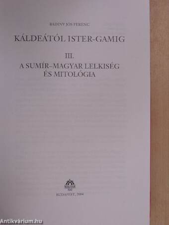 Káldeától Ister-Gamig III.