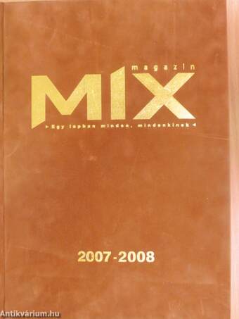 Mix Magazin 2007-2008. (nem teljes évfolyam)