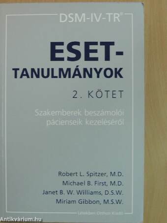 DSM-IV-TR esettanulmányok 2.