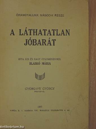 A láthatatlan jóbarát