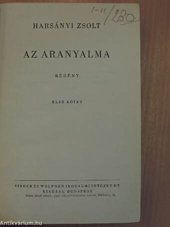 Az aranyalma I-II.