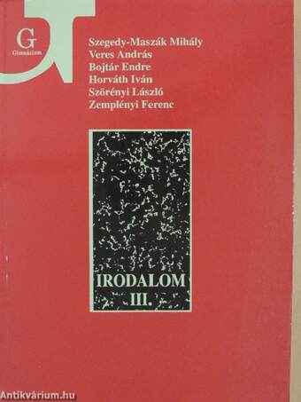 Irodalom III.