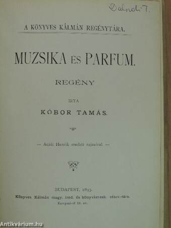 Muzsika és parfum