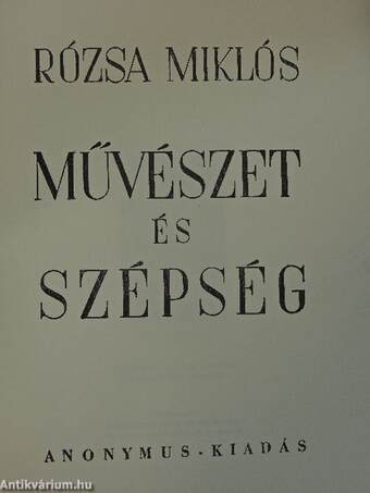 Művészet és szépség