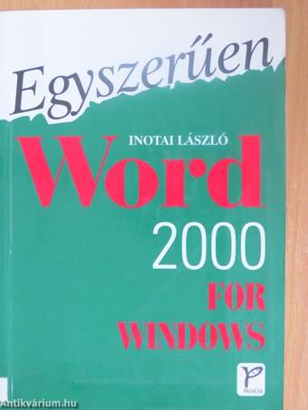 Egyszerűen Word 2000 for Windows