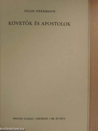 Követők és apostolok