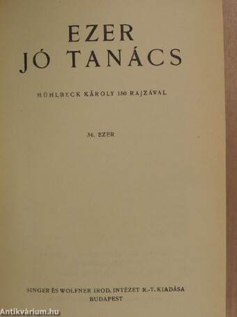 Ezer jó tanács