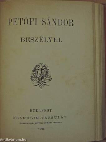 Pál és Virginia/Élet és irodalom/Petőfi Sándor beszélyei/A sánta ördög