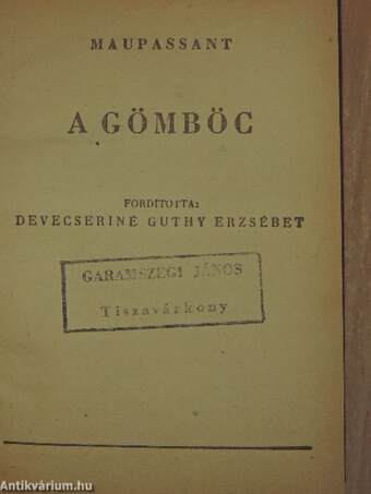 A vérszövetség/A gömböc/Renardet polgármester bűne/A mirgorodi per/A hét ördög/Az odesszai titok/Az utolsó szerep/Veszélyes partner