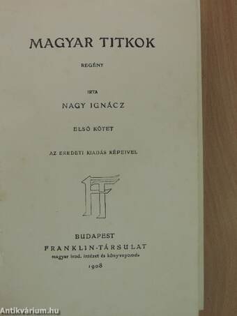 Magyar titkok I-III.