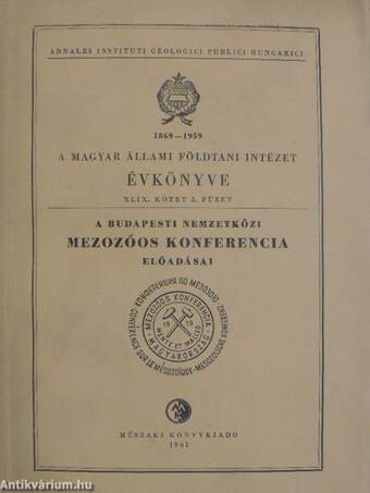 A Magyar Állami Földtani Intézet Évkönyve 1961/3.