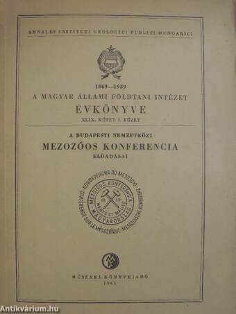A Magyar Állami Földtani Intézet Évkönyve 1961/2.
