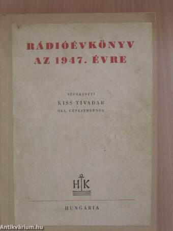 Rádióévkönyv az 1947. évre