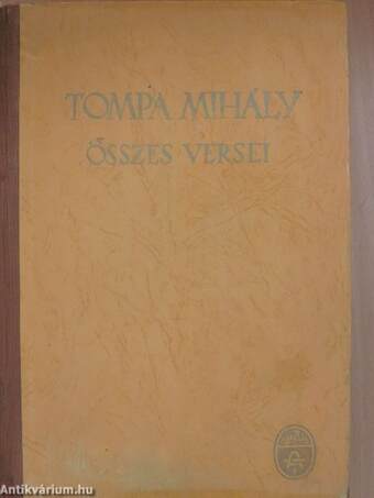 Tompa Mihály összes versei