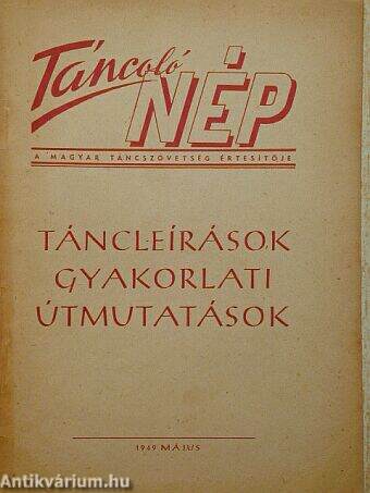 Táncoló Nép 1949 május