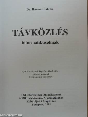 Távközlés informatikusoknak