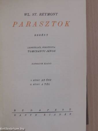 Parasztok I-IV.