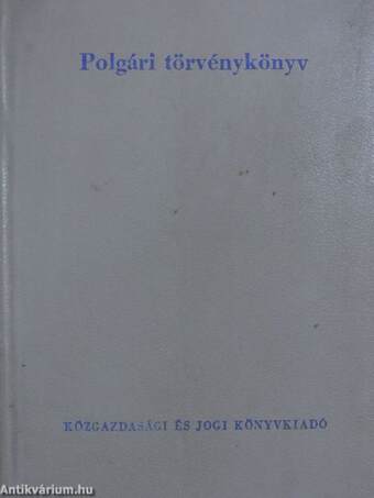 Polgári törvénykönyv