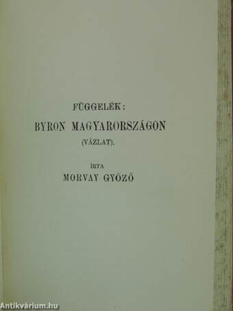 Byron/Byron Magyarországon