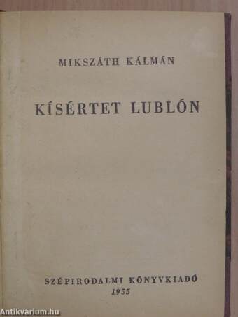 Kisértet Lublón