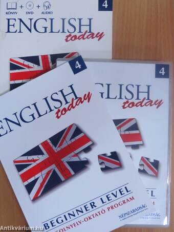 English today Beginner level 4. - DVD-vel
