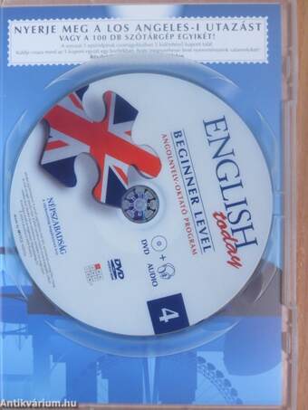 English today Beginner level 4. - DVD-vel