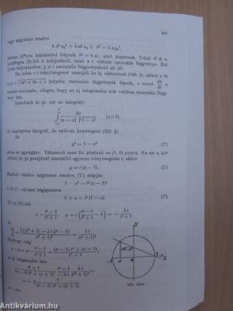 A differenciál- és integrálszámítás elemei I.