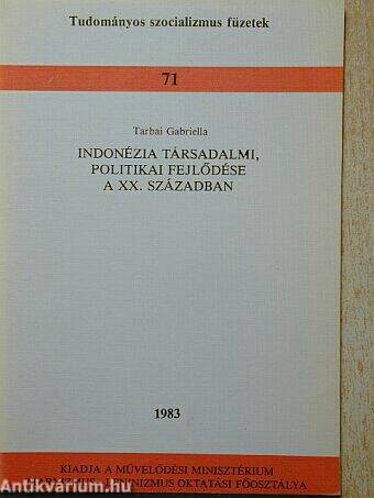 Indonézia társadalmi, politikai fejlődése a XX. században