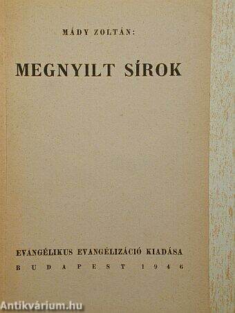 Megnyilt sírok