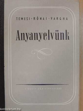 Anyanyelvünk