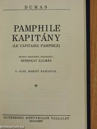 Akté/Pamphile kapitány