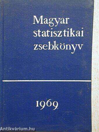 Magyar statisztikai zsebkönyv 1969.