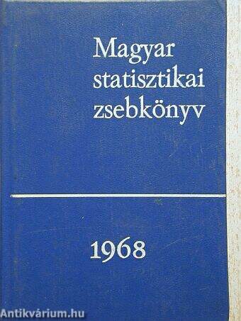 Magyar statisztikai zsebkönyv 1968.