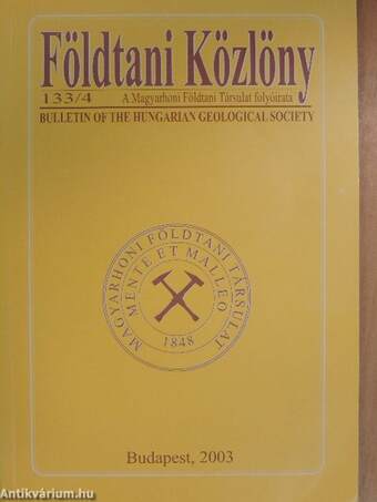 Földtani Közlöny 2003/4.