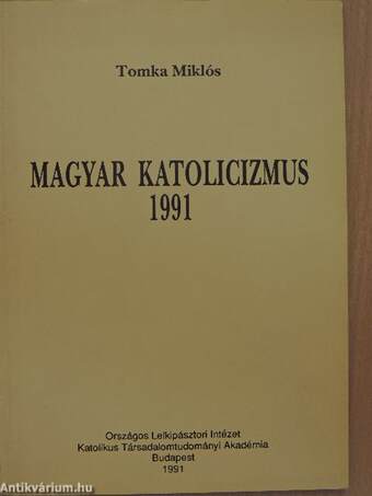 Magyar katolicizmus 1991