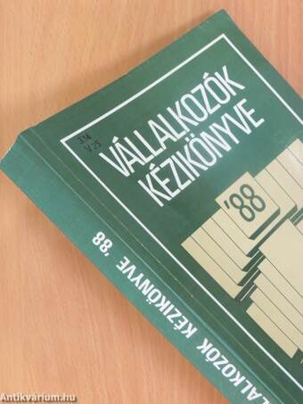 Vállalkozók kézikönyve '88