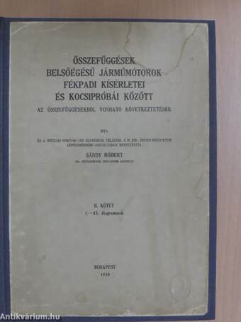 Összefüggések belsőégésű járműmótorok fékpadi kísérletei és kocsipróbái között II.