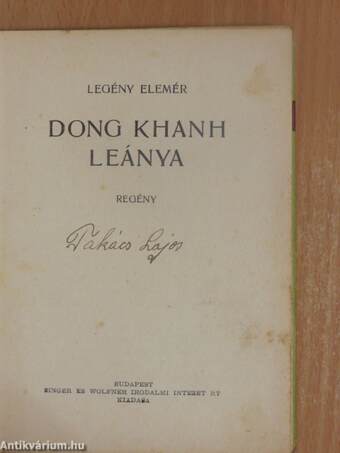 Dong Khanh leánya