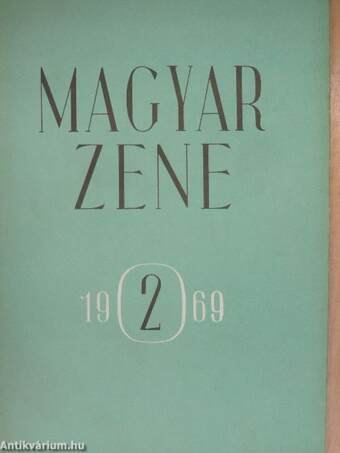 Magyar Zene 1969/2.