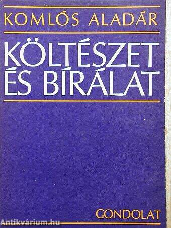 Költészet és bírálat