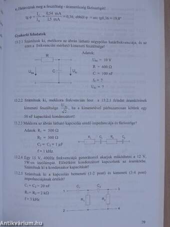 Elektrotechnika példatár I-II.