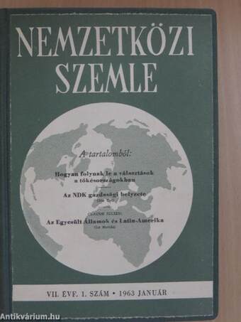 Nemzetközi Szemle 1963. január-december I-III.