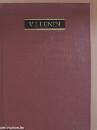 V. I. Lenin összes művei 32.