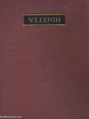 V. I. Lenin összes művei 18.