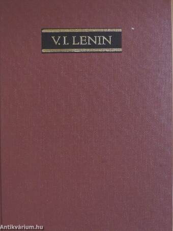 V. I. Lenin összes művei 22.