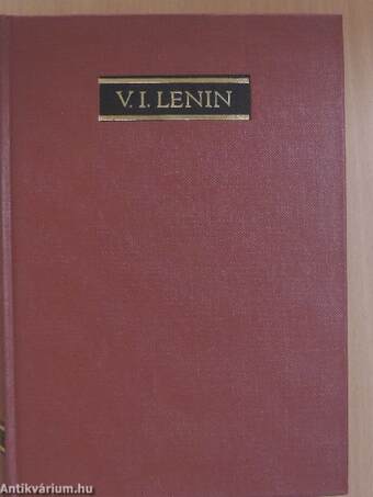 V. I. Lenin összes művei 48.