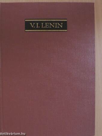 V. I. Lenin összes művei 36.