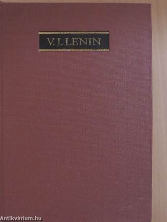 V. I. Lenin összes művei 23.